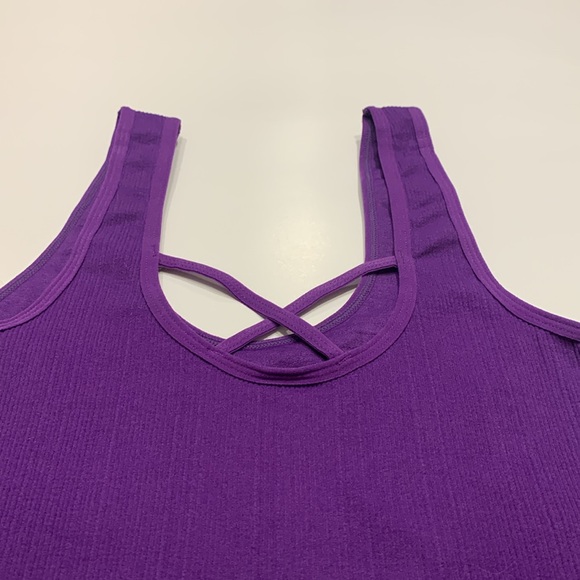 New Abound Nordstrom Rack Bralette Purple Tilandia Size M - Picture 7 of 13
